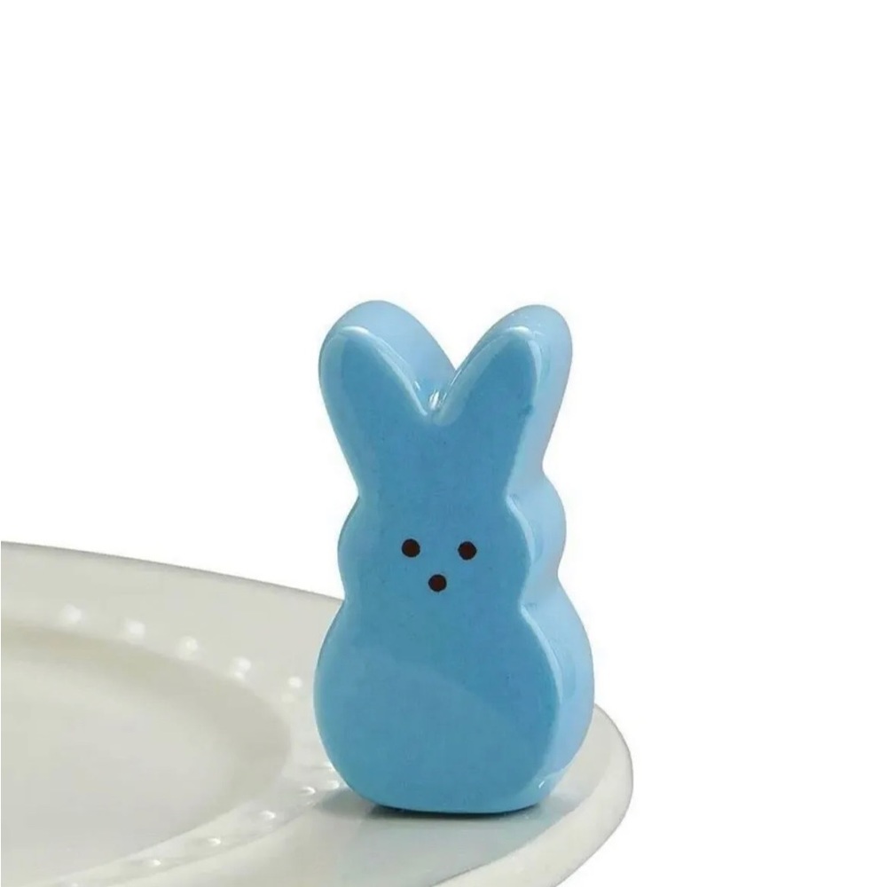 Nora Fleming RETIRED Blue Peeps Mini New
